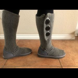 Ugg sweater boots Gray 7.5/8
